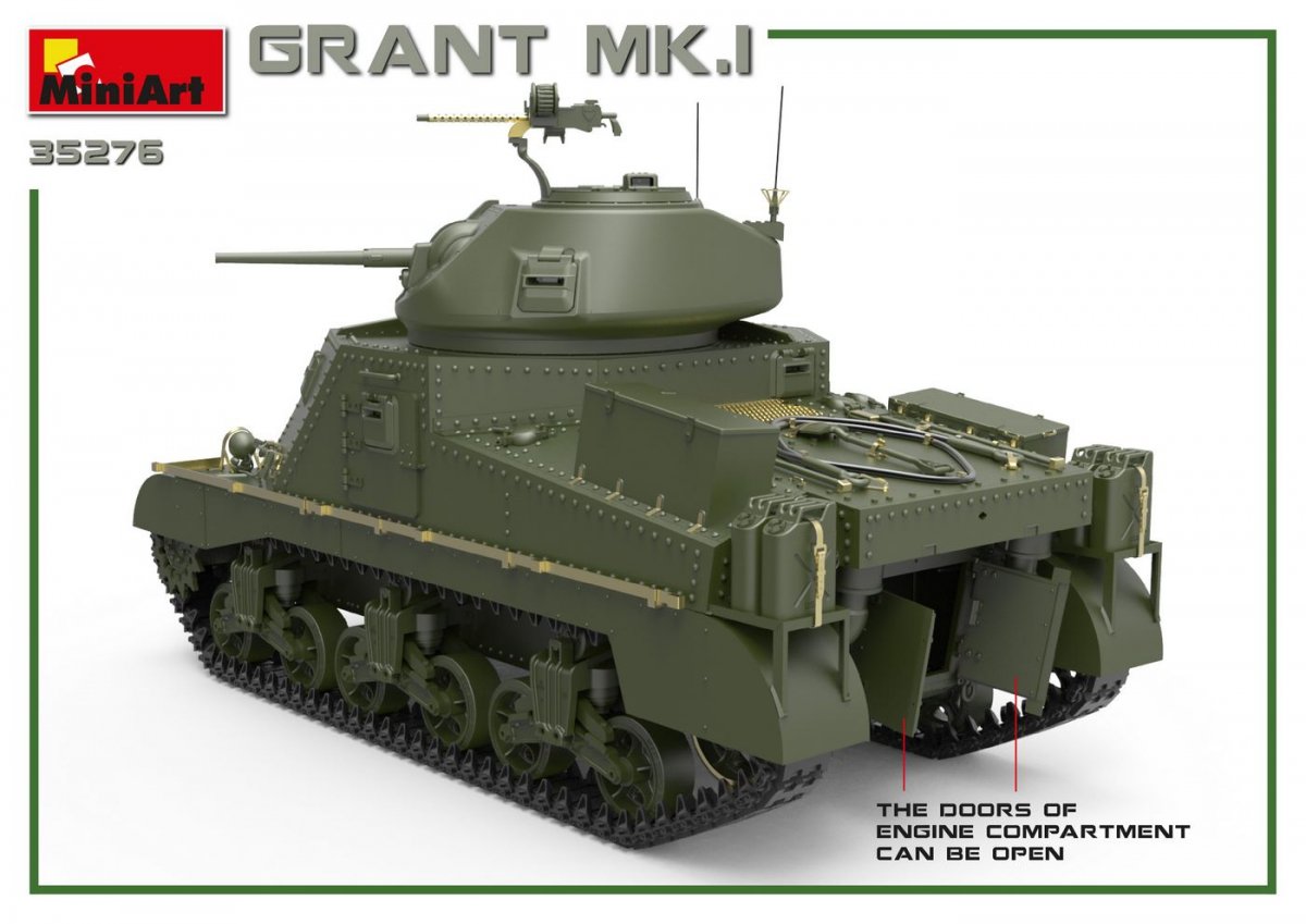 MiniArt 35276 GRANT Mk.I 1/35 – immagine 2