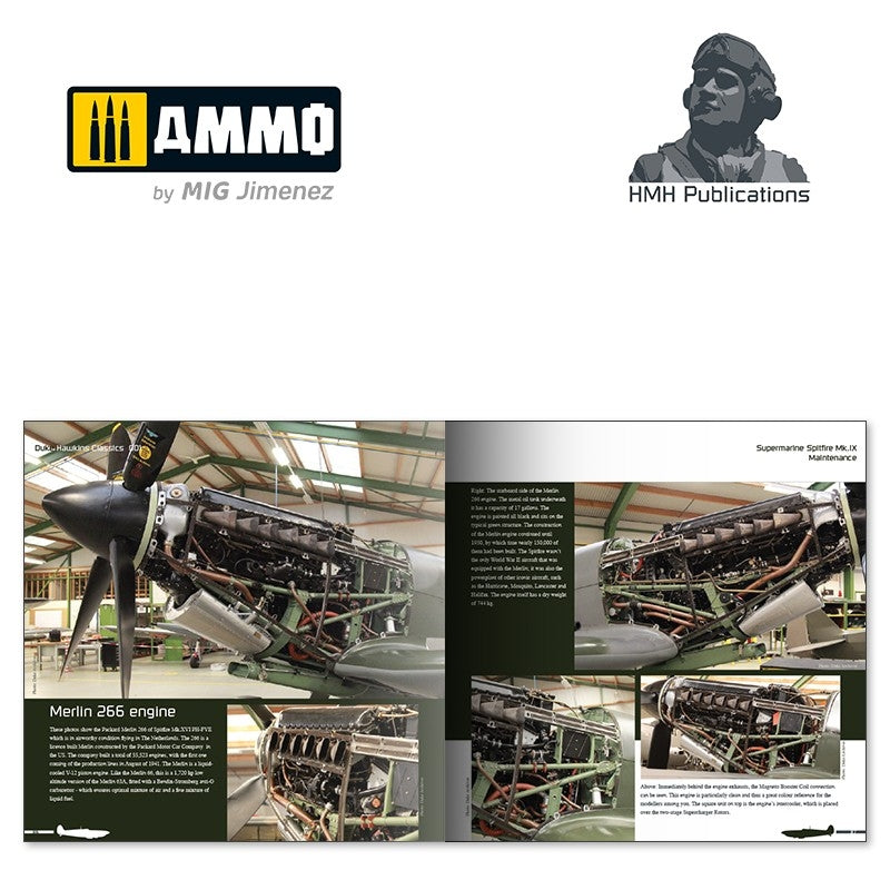 HMH Publications DH-C001 Supermarine Spitfire Mk.IX &amp;amp; Mk.XVI - Aircraft in Detail C001 (English Version) – image 5