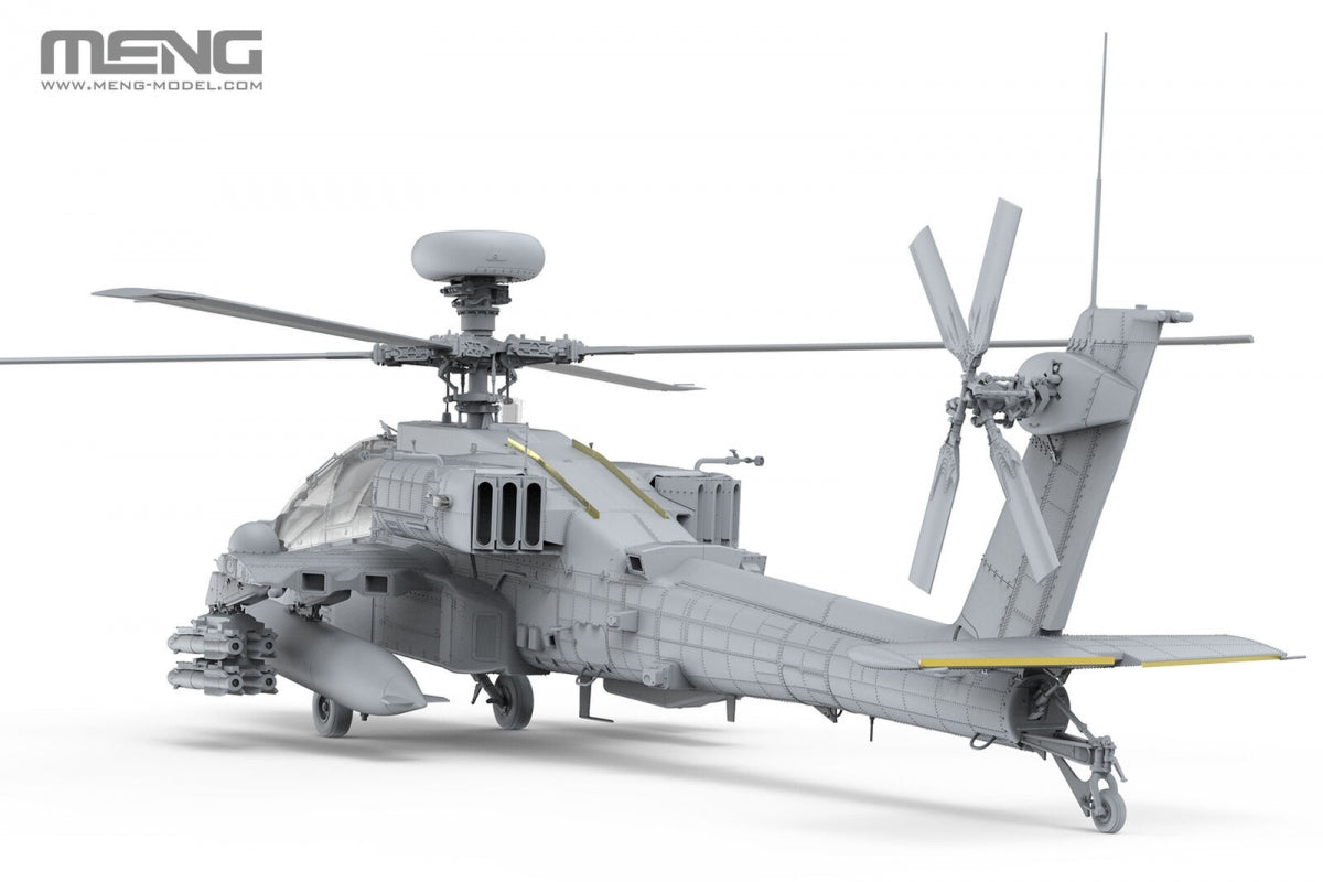 Meng Model QS-005S AH-64 D Saraf - Heavy Attack Helicopter (Israeli Air Force) with Figures 1/35 – Bild 3