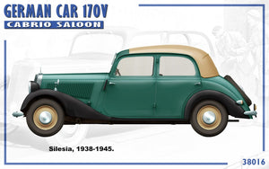 MiniArt 38016 VOITURE ALLEMANDE 170V BERLINE CABRIOLET 1/35 – image 8
