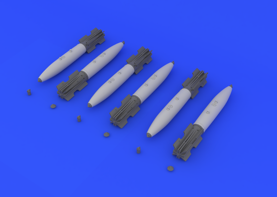Eduard 648137 Mk.82 bomb w/ airbrake late 1/48 – immagine 2