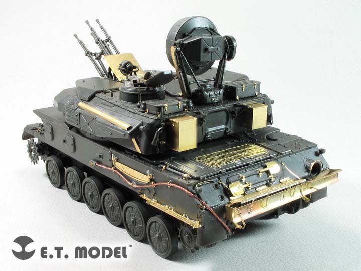 E.T. Model E35-252 Russian ZSU-23-4 Shilka Self-Propelled Anti-Aircraft Gun (For MENG TS-023) 1/35 – immagine 4