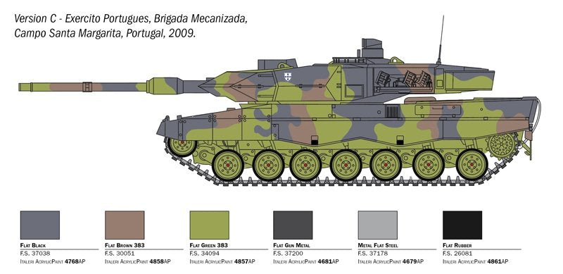 Italeri 6567 LEOPARD 2A6 1/35 – immagine 5