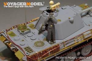 Voyager Model PE35870 WWII German Panther II Prototype Design Plan basic for AMUSING HOBBY 1/35 – immagine 6