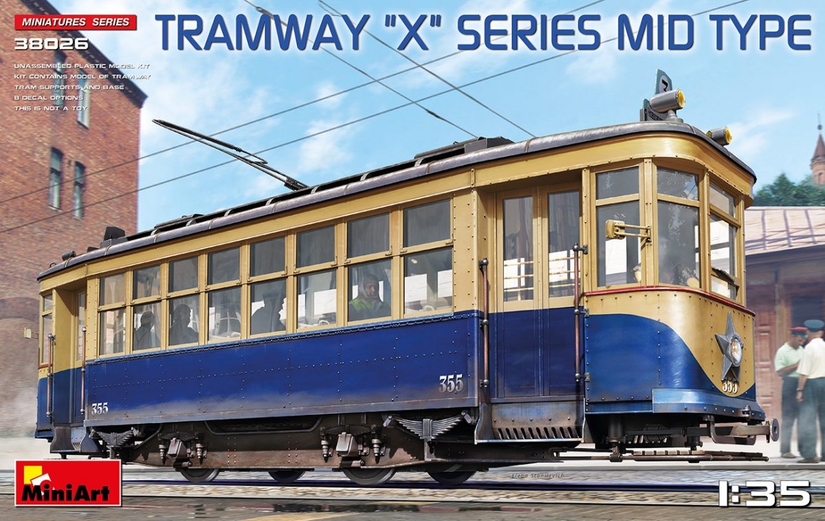 Miniart 38026 Tramway "X" Series 1/35