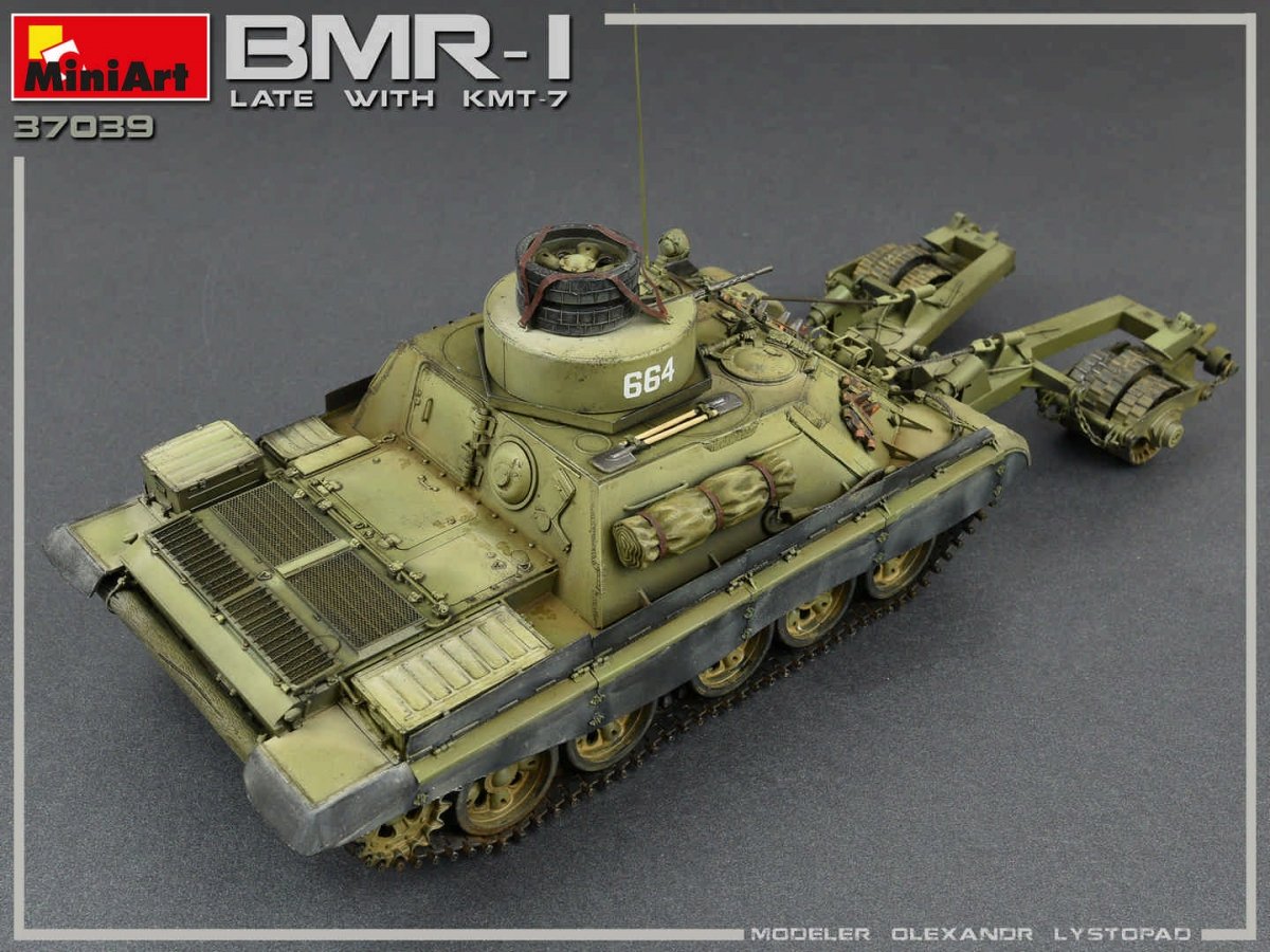 MiniArt 37039 BMR-1 Late Mod. with KMT-7 1/35 – Bild 3