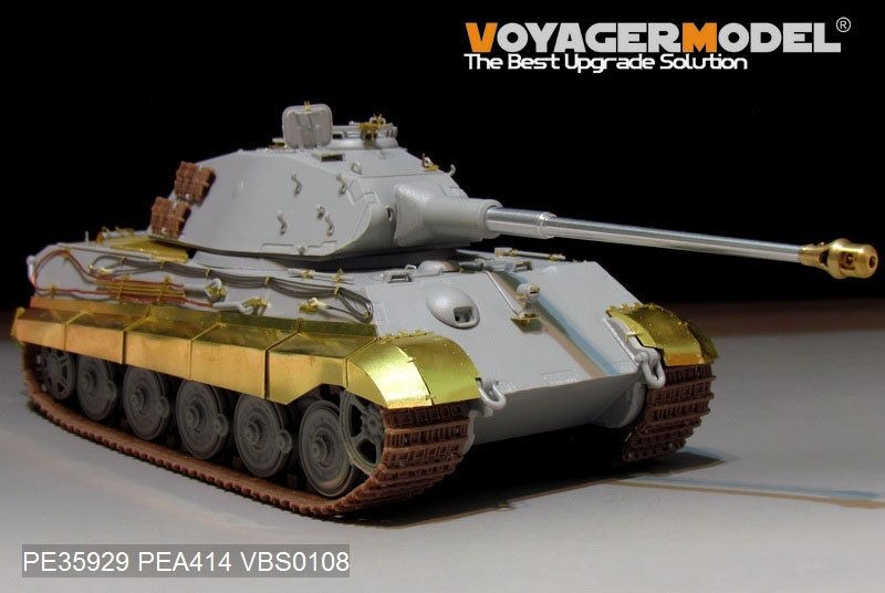 Voyager Model PE35929 WWII German King Tiger (Porsche Turret) For HOBBYBOSS 84530 1/35 – Bild 4