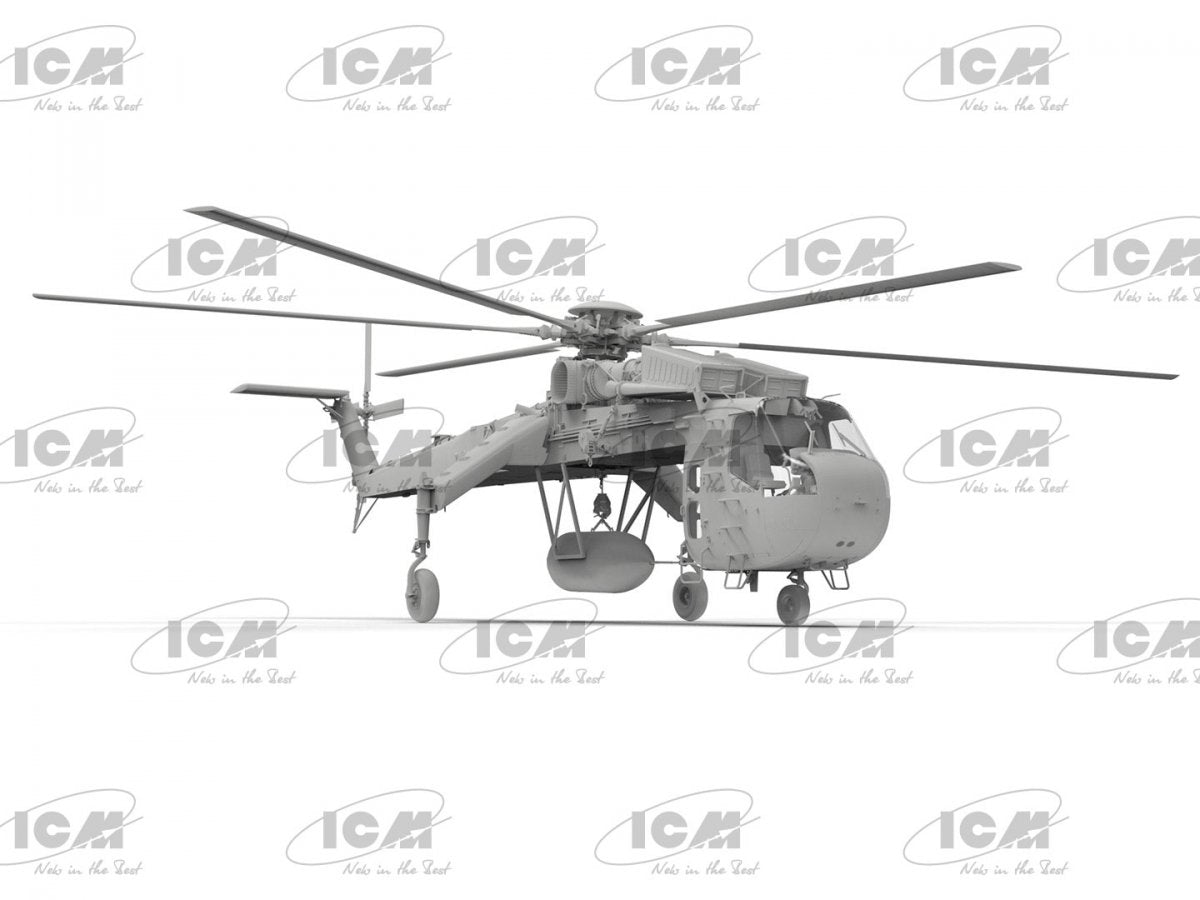 ICM 53055 Sikorsky CH-54A Tarhe with M-121 bomb 1/35 – immagine 6