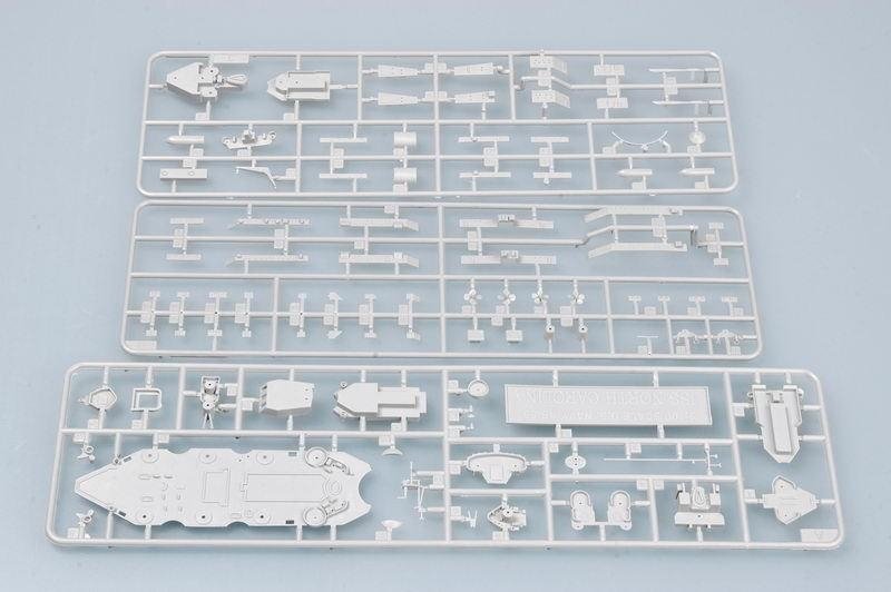 Trumpeter 05734 USS North Carolina BB-55 1/700 – Bild 5