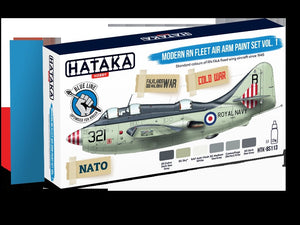 Hataka HTK-BS113 Modern RN Fleet Air Arm paint set vol. 1 (6x17ml) – image 2