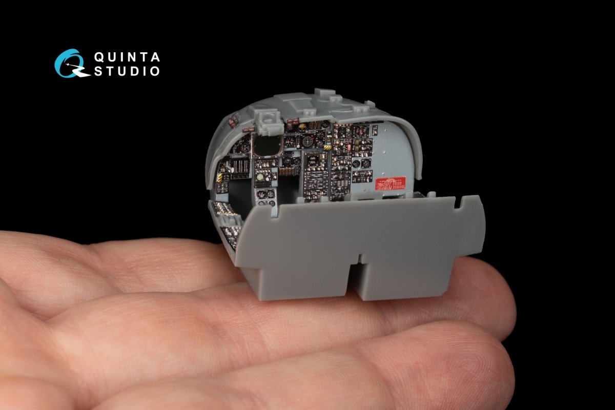 Quinta Studio QD48183 KA-6D Intruder 3D-Printed &amp;amp; colored Interior on decal paper (for conversion from HobbyBoss kit) 1/48 – image 6
