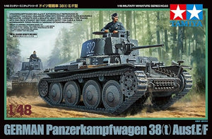 Tamiya 32583 German Panzer 38(t) Ausf.E/F 1/48