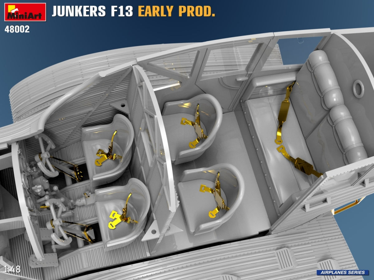 MiniArt 48002 JUNKERS F13. EARLY PROD 1/48 – immagine 22