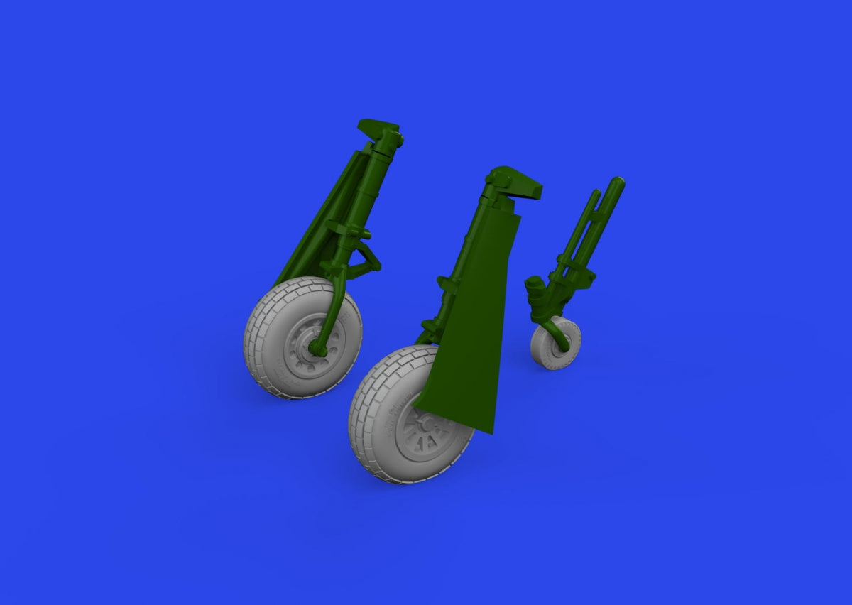 Eduard 672369 P-51D wheels block tread EDUARD 1/72 – imagen 3