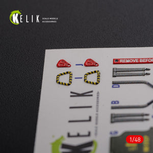KELIK K48089 F-4J &amp;quot;Phantom II&amp;quot; interior 3D decals for Academy kit 1/48 – Bild 11