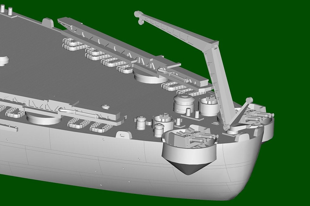Trumpeter 06748 Battleship USS Missouri BB-63 1/700 – Bild 6