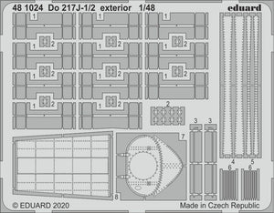 Eduard BIG49266 Do 217J-1/2 1/48 ICM – imagen 3