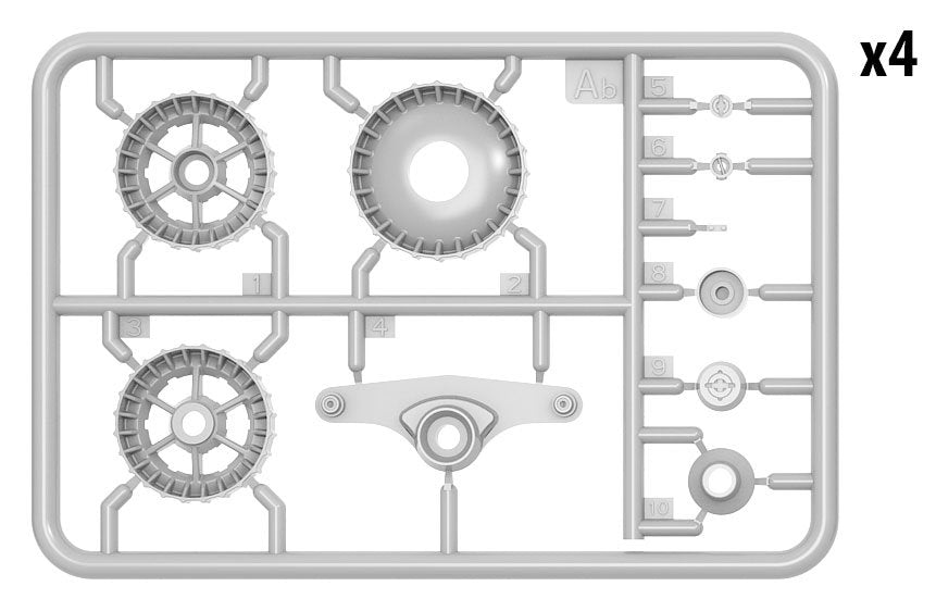 MiniArt 37045 KMT-7 MID TYPE MINE-ROLLER 1/35 – image 2