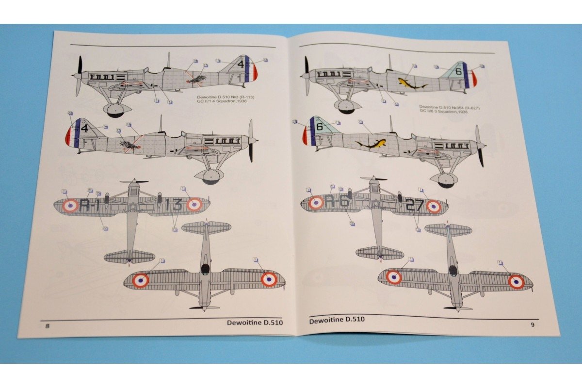 Dora Wings 32003 Dewoitine D.510 1/32 – immagine 6