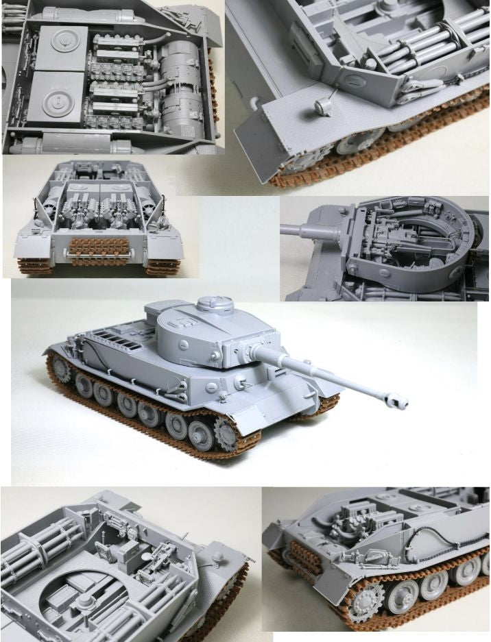 Amusing Hobby 35A061 Pz.Kpfw.VI Tiger(P) Truppenübungsfahrzeug 1/35 – Bild 2