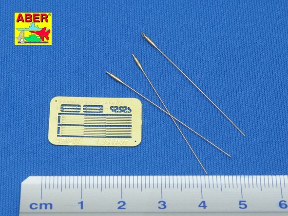 Aber R-27 German 1,4 m aerials (set of 3 pcs) 1/35 – imagen 2