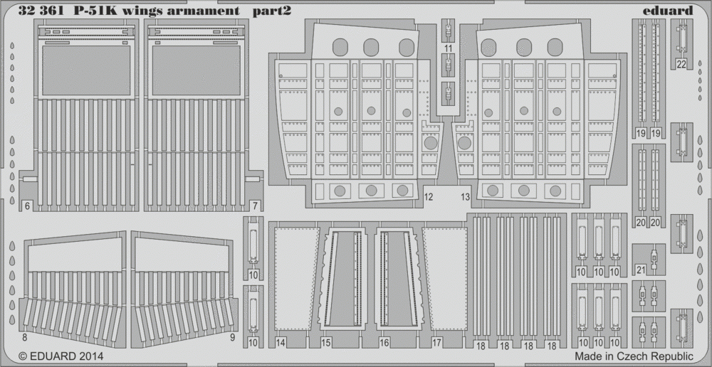 Eduard BIG3345 P-51K 1/32 Dragon – image 9