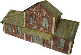 RT-Diorama 35021 Railroad Station 1/35 – immagine 5