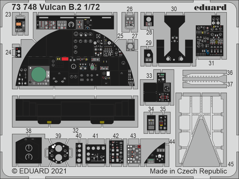 Eduard BIG72167 Vulcan B.2 AIRFIX 1/72 – zdjęcie 2
