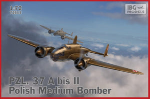 IBG 72513 PZL 37 A bis II Łoś - Bombardier moyen polonais 1/72