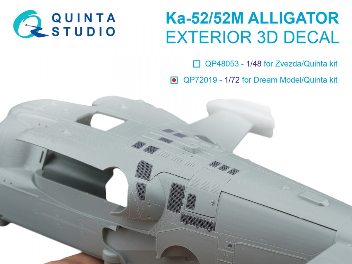 Quinta Studio QP72019 Ka-52 Exterior (Dream Model/Quinta Models) 1/72