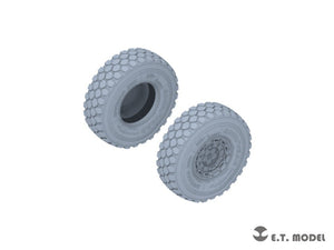 E.T. Model P35-131 KAMAZ-43509 Truck Sagged wheels &amp;amp; Spare Wheels for Zvezda kit 1/35 – zdjęcie 3