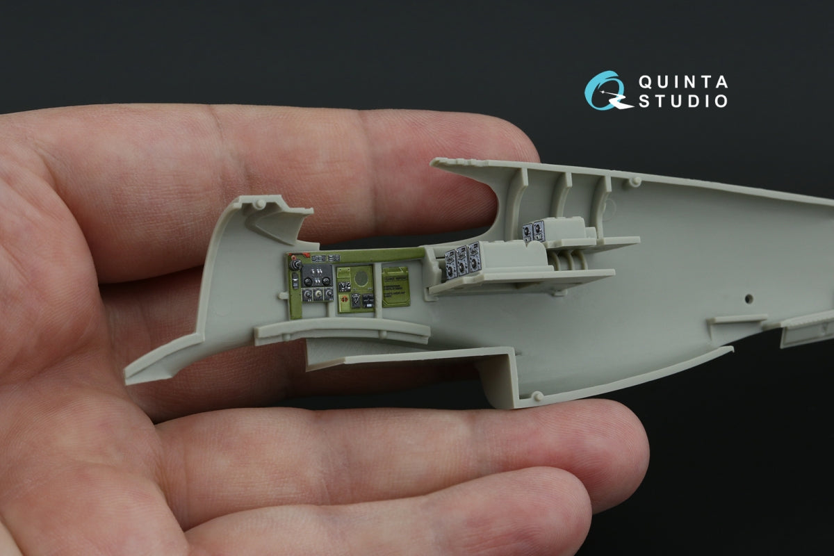 Quinta Studio QD48473 P-51A 3D-Printed coloured Interior on decal paper (Accurate Miniatures/Academy) 1/48 – immagine 12