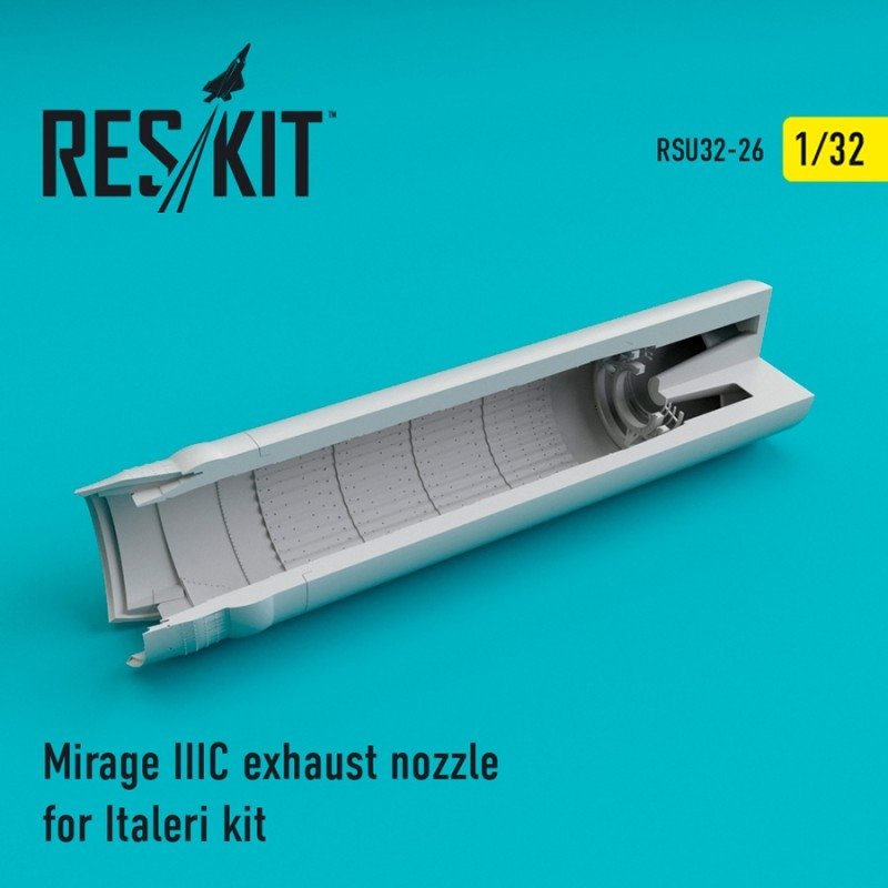 RESKIT RSU32-0026 Mirage IIIC exhaust nozzle for Italeri Kit 1/32