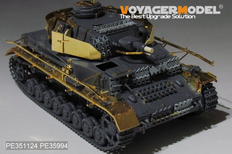 Voyager Model PE351124A WWII German Pz.Kpfw.IV Ausf.F1（LateProduction）Basic（A ver without included Ammo) 1/35 – immagine 3