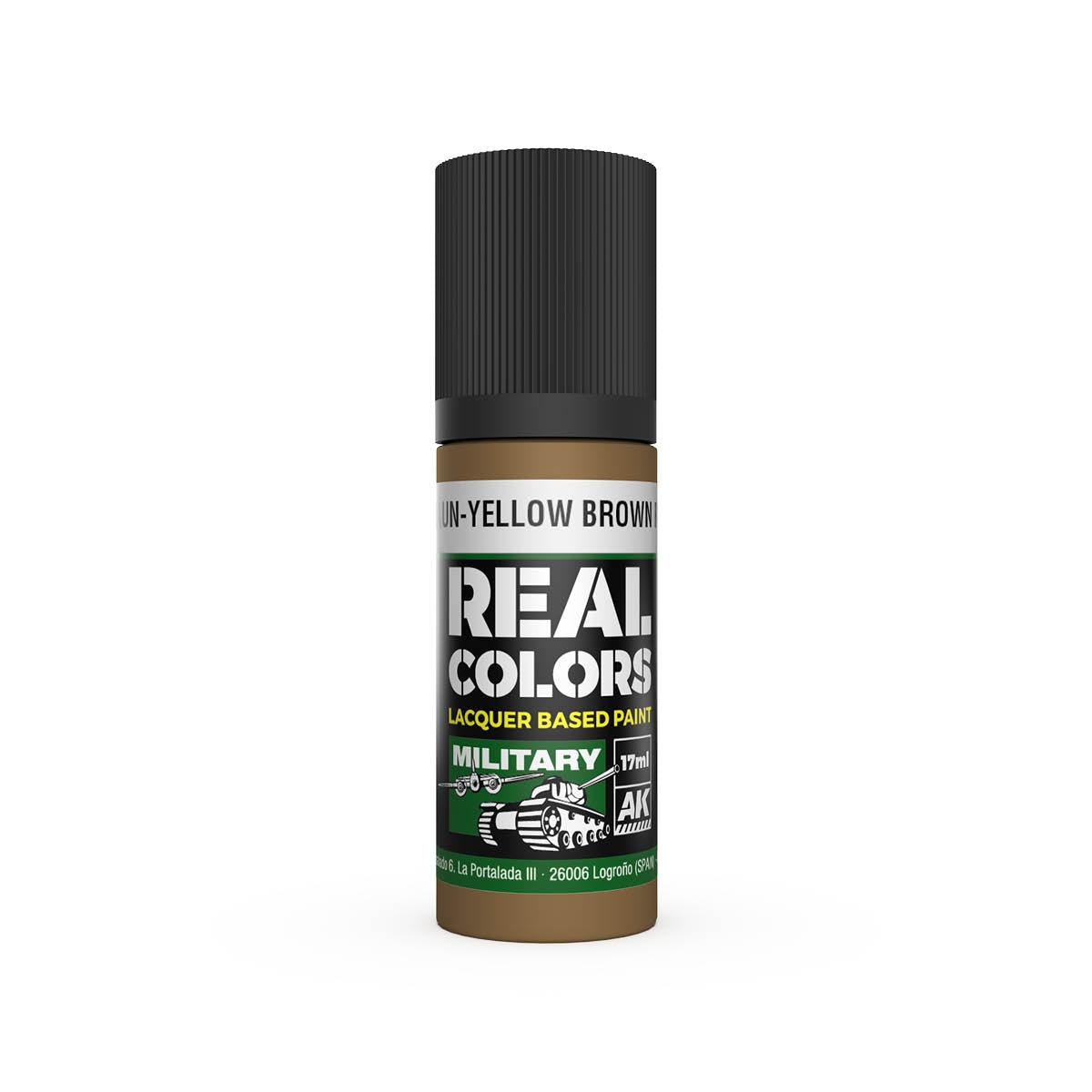 AK Interactive RC861 Gelbbraun-Yellow Brown RAL 8000 17 ml – zdjęcie 2