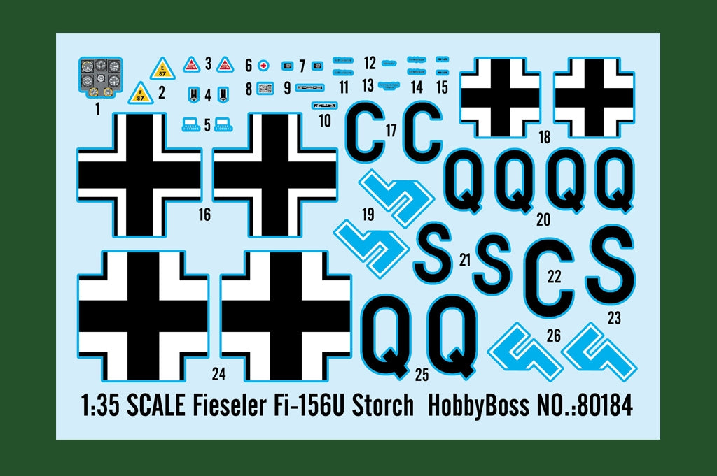 Hobby Boss 80184 Fieseler Fi-156U Storch 1/35 – Bild 3