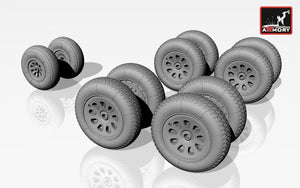 Armory Models AW72019 Antonov An-10 Cat / An-12 Cub wheels 1/72 – zdjęcie 3