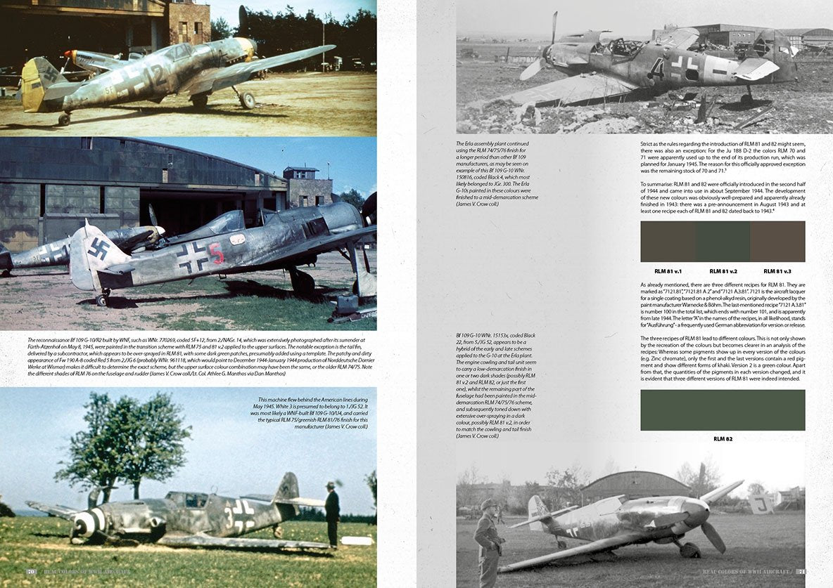 AK Interactive AK290 REAL COLORS OF WWII FOR AIRCRAFT – zdjęcie 3