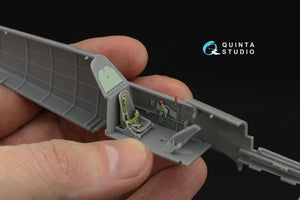 Quinta Studio QD48532 Bf 109E-3/4 3D-Printed &amp;amp; coloured Interior on decal paper (HobbyBoss) 1/48 – Bild 8