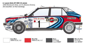 Italeri 4709 Lancia Delta HF integrale 16v 1/12 – imagen 3