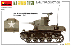 MiniArt 35417 M3 Stuart Diesel Early Production 1/35 – immagine 3