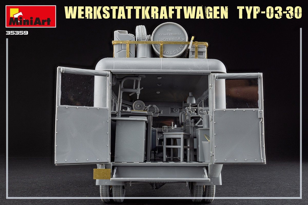MiniArt 35359 WERKSTATTKRAFTWAGEN TYP-03-30 1/35 – immagine 10