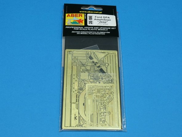 Aber 35106 Ford GPA Amphibian _x0084_Jeep_x0094_ (TAM) 1/35 – zdjęcie 6