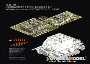 Voyager modèle PE351273 Jagdpanzer allemand IV/70(A) ZWISCHEN LOSUNG de la seconde guerre mondiale pour frontière BT-026/BT-028 1/35