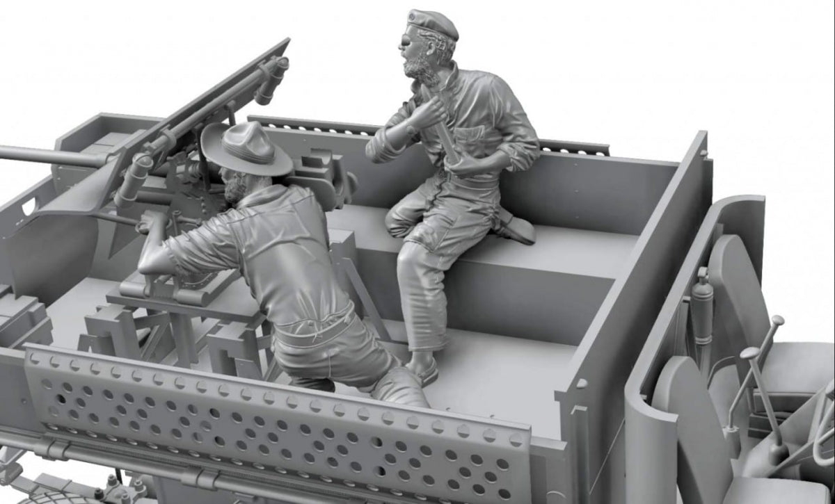 Thunder Model 35312 LRDG CMP F30 Truck w/ Ordnance 37 mm MKI Bofors Gun - Limited Bonus Edition 1/35 – image 9