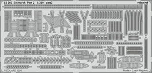 Eduard 53260 Bismarck partie 2 1/350 TRUMPETER – image 2