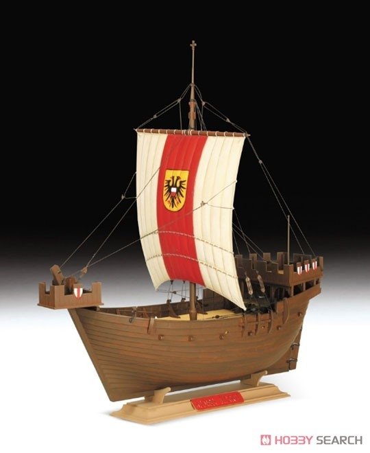 Zvezda 9018 Hansa Kogge 1/72 – Bild 3
