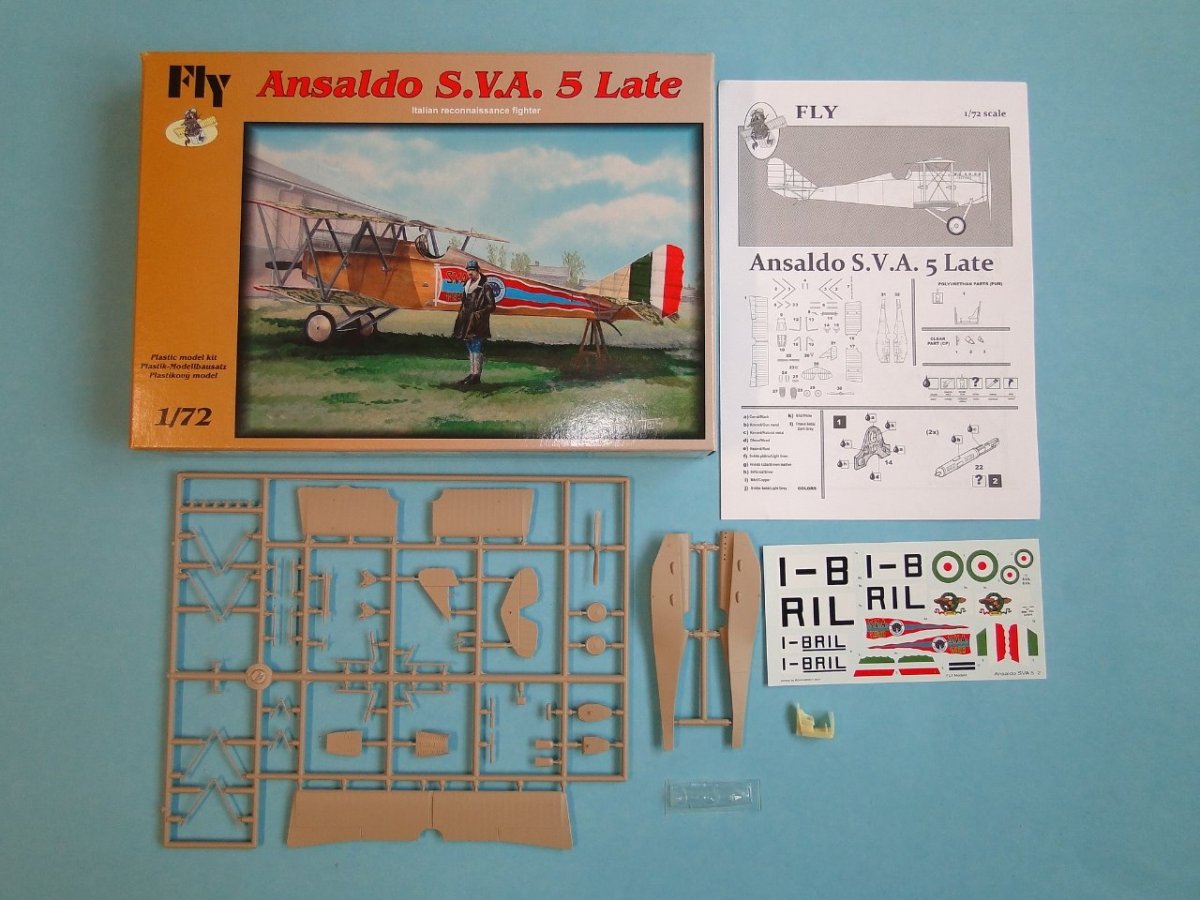 Fly 72002 Ansaldo SVA6 Fin 1/72 – image 2