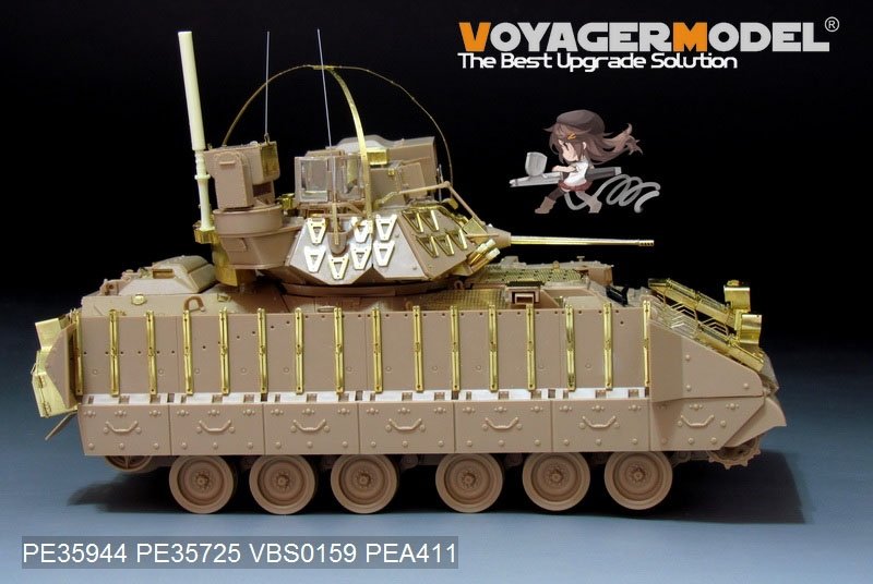Voyager Model PE35944 Modern US Army M3A3 BRADLEY CFV Basic For KINETIC K61014/ OROCHI IM001 IM002 1/35 – immagine 9