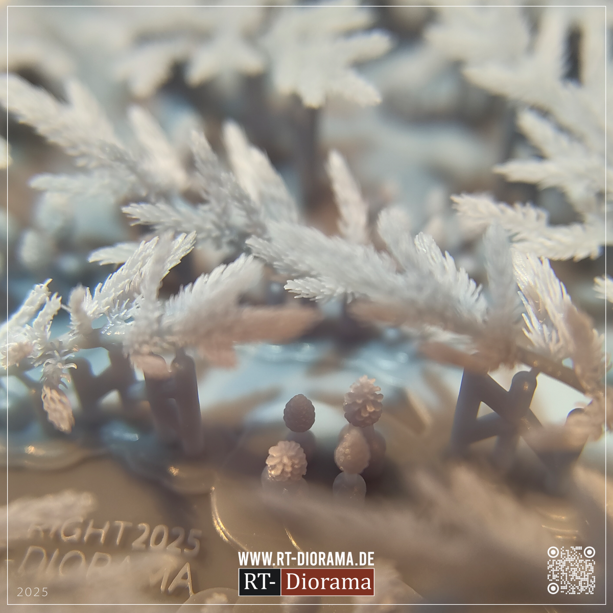 RT-Diorama 35472 Coniferous Branches - Camo Foliage 1/35